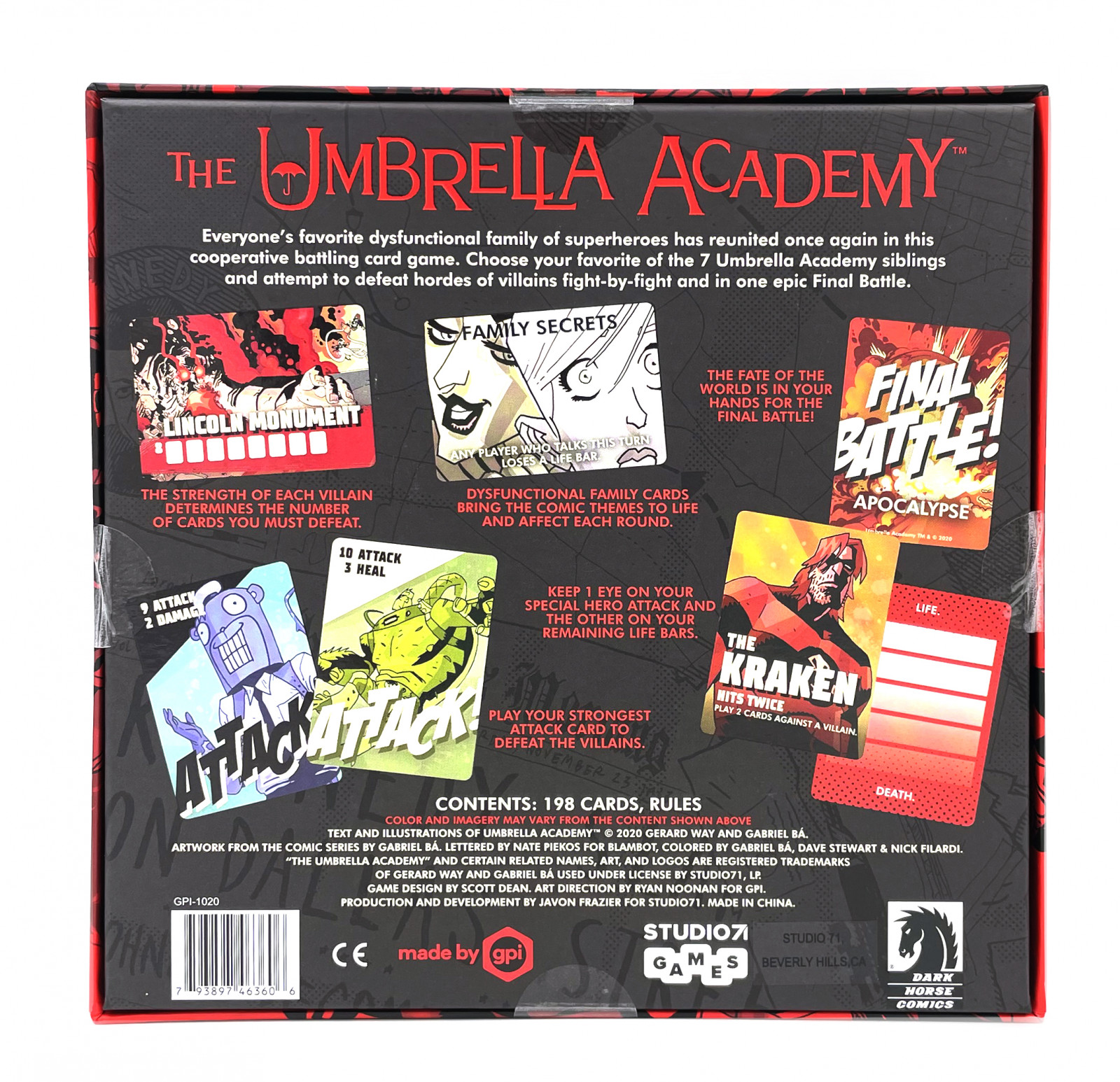 The Umbrella Academy Card Game